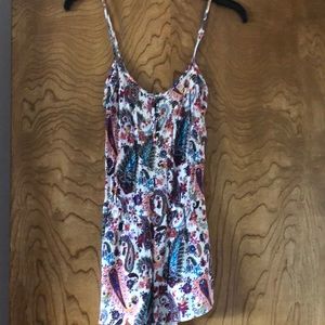 Paisley romper